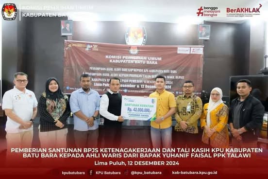 Kpud Kabupaten Batu Bara Mengikuti Kegiatan Rapat Rekapitulasi Hasil Penghitungan Perolehan